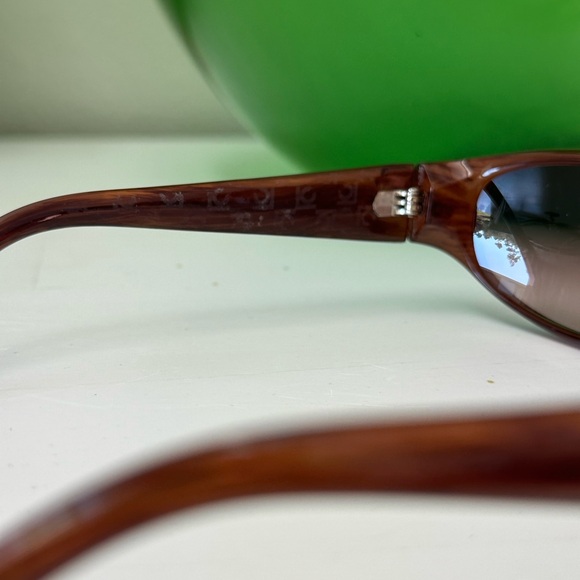 Liz Claiborne Sunglasses Vintage 90s/ Y2K brown Glam Skinny lens - Picture 5 of 5